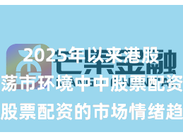 2025年以来港股市场在震荡市环境中中股票配资的市场情绪趋势